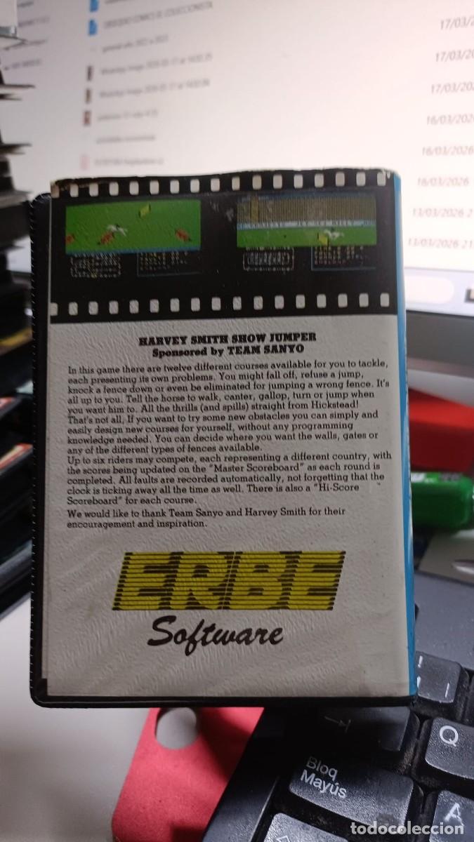Videojuegos y consolas: JUEGOS MSX , HARVEY SMITH SHOW JUMPER, SIN PROBAR - Foto 3