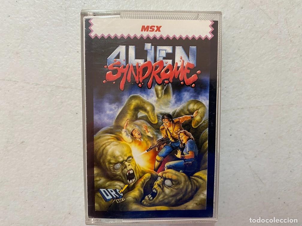 Videojuegos y consolas: ALIEN SYNDROME - VIDEOJUEGO MSX CASSETTE - Foto 1