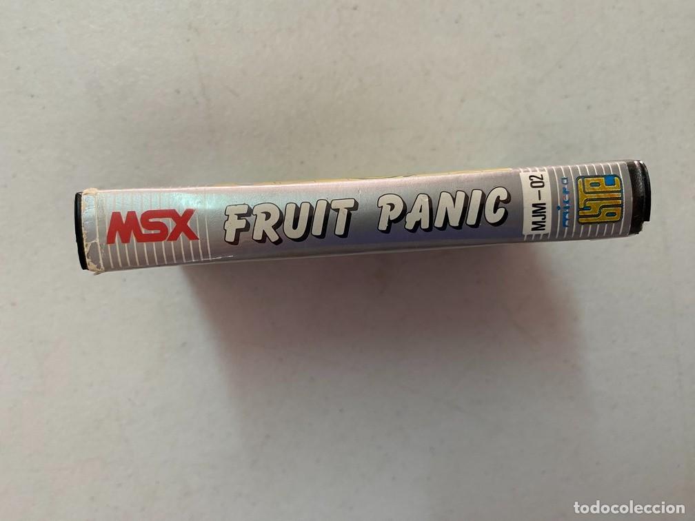 Videojuegos y consolas: FRUIT PANIC - VIDEOJUEGO MSX CASSETTE - Foto 3