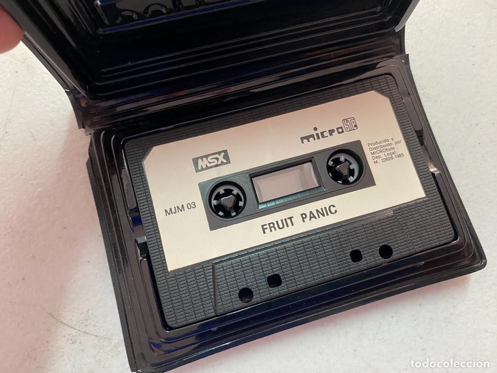 Videojuegos y consolas: FRUIT PANIC - VIDEOJUEGO MSX CASSETTE - Foto 6