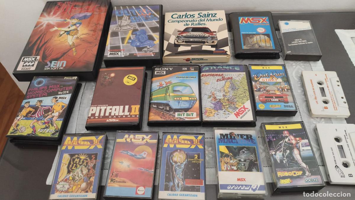 Videojogos e Consolas: Lote de juegos MSX / MSX2 Cintas para MSX y cartucho para MSX 2