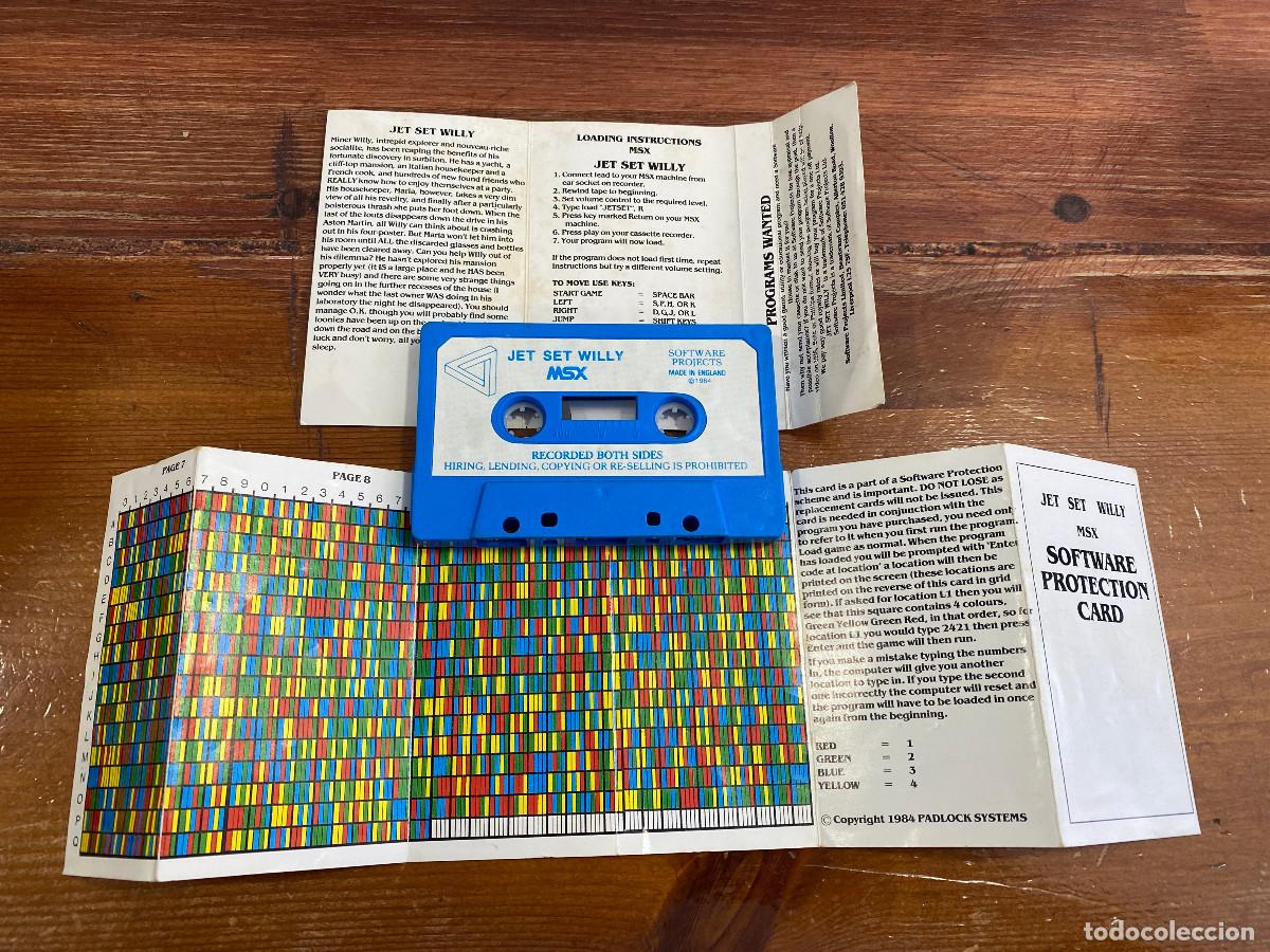 Videojuegos y consolas: MSX - Jet Set Willy (Completo) - Foto 2