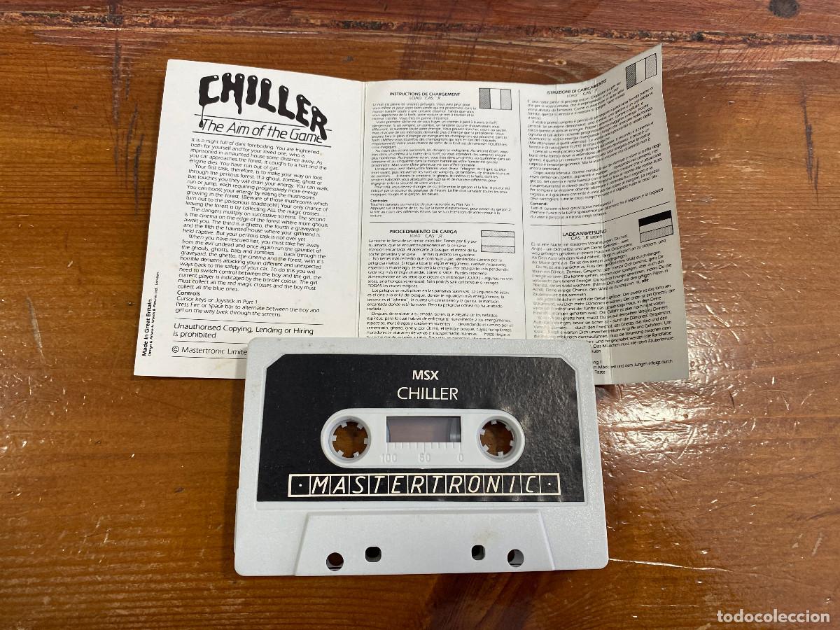 Videojuegos y consolas: MSX - Chiller (Mastertronic) - Foto 3
