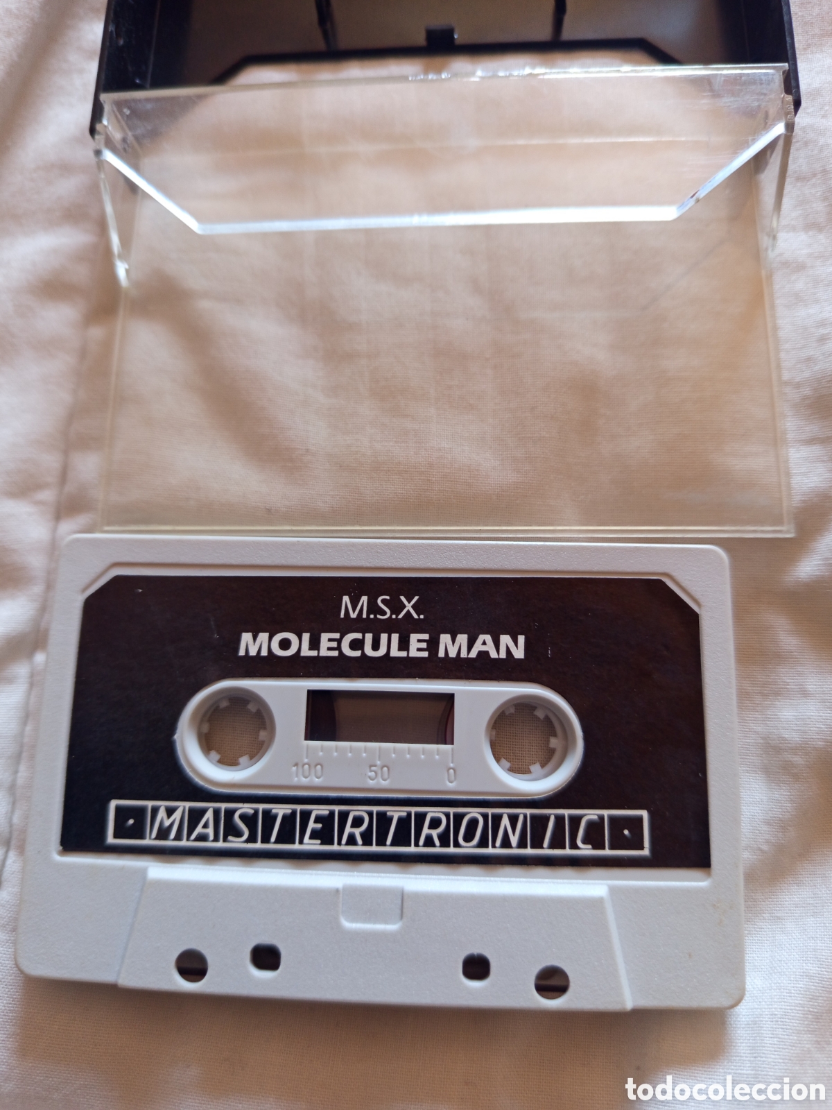 Videojuegos y consolas: Juego de cassette para MSX molecule man - Foto 4