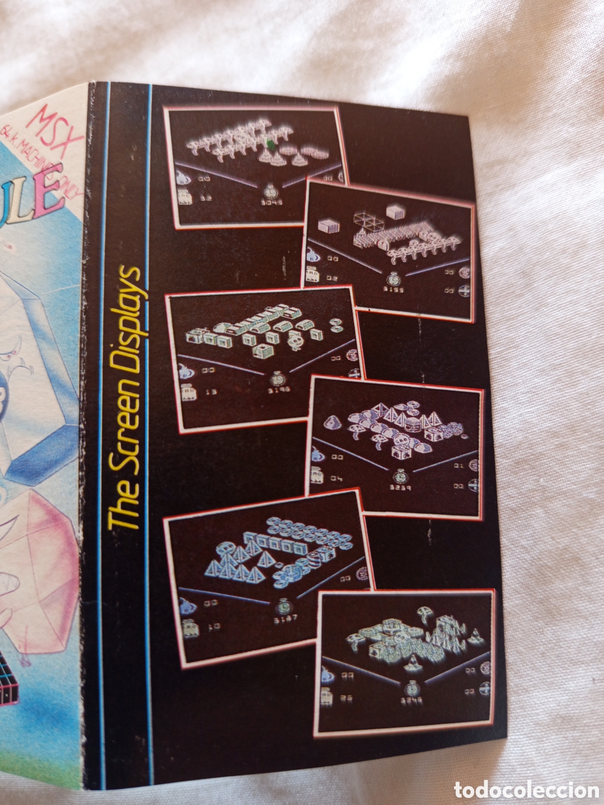 Videojuegos y consolas: Juego de cassette para MSX molecule man - Foto 9