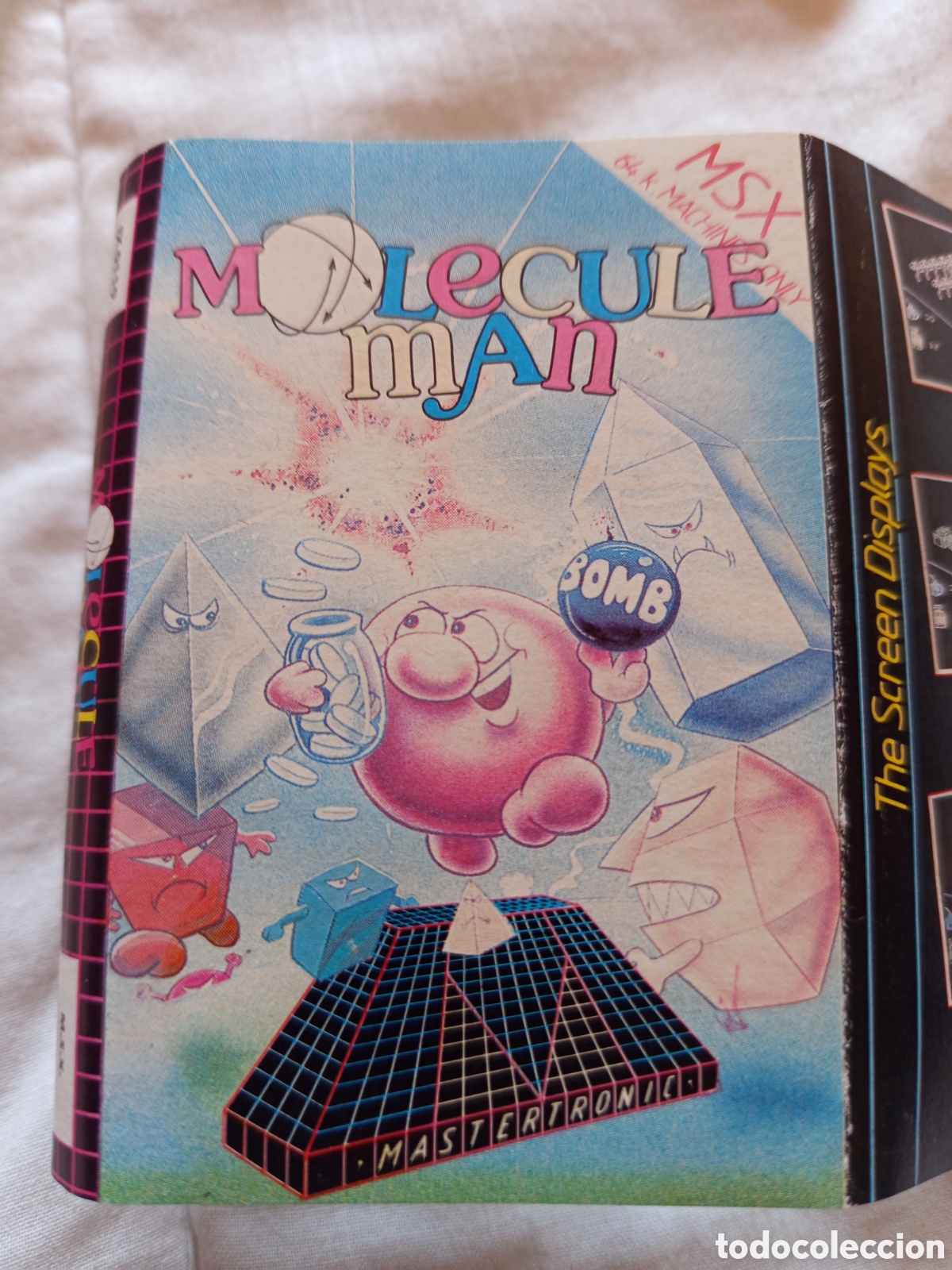Videojuegos y consolas: Juego de cassette para MSX molecule man - Foto 10