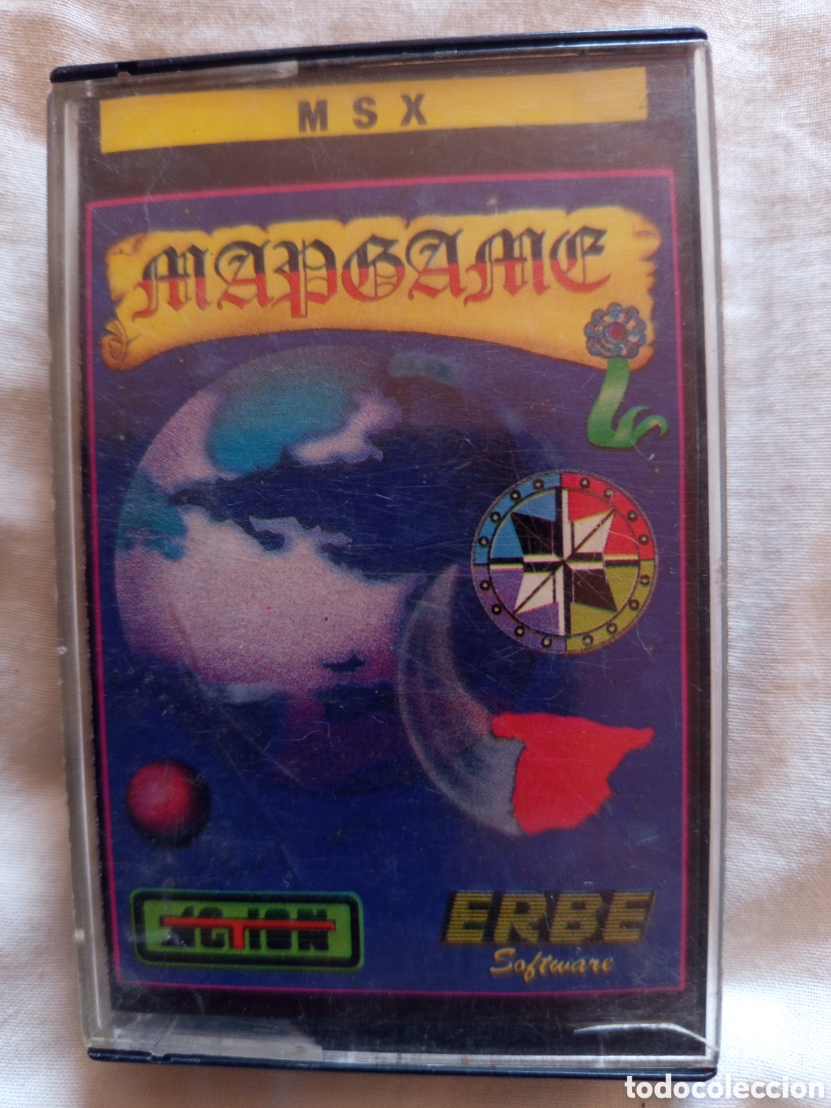 Videojuegos y Consolas: Juego de cassette para MSX map game