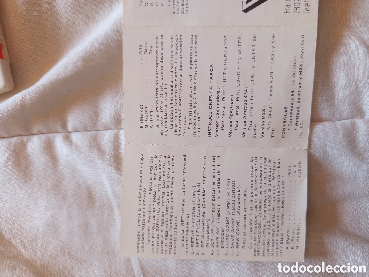 Videojuegos y consolas: Juego de cassette para MSX m&aacute;ster chess - Foto 5