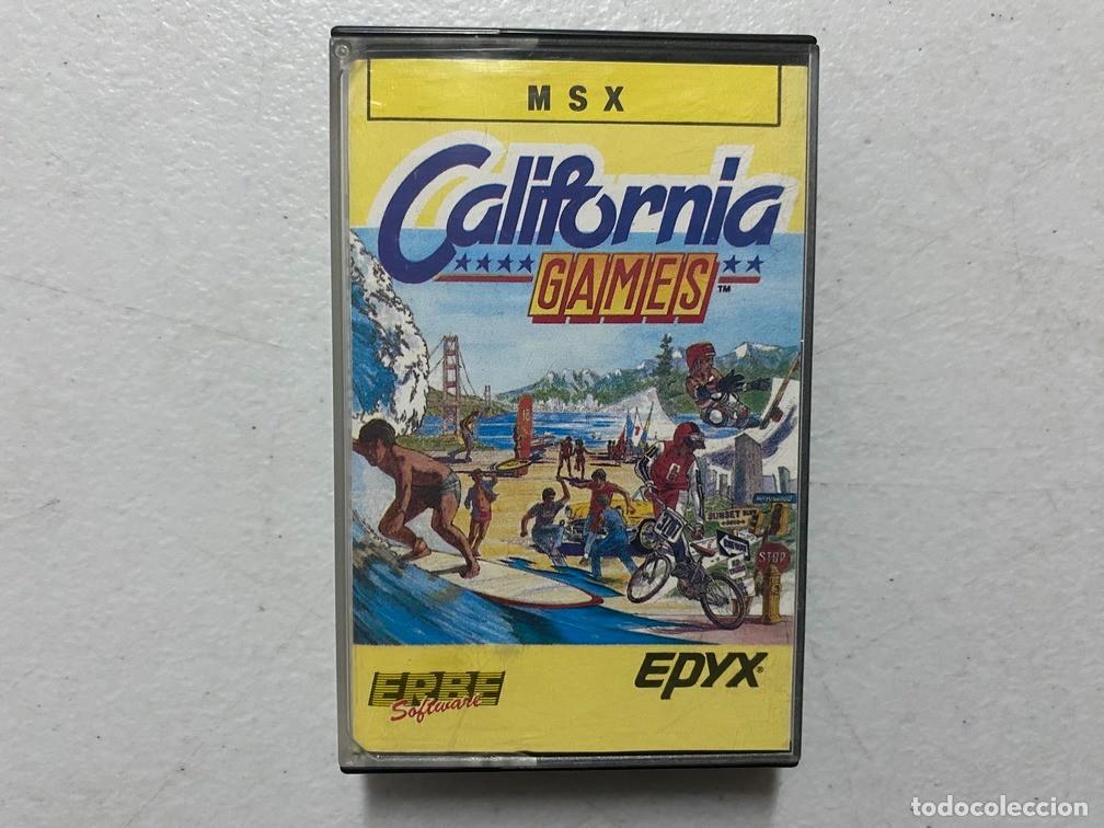 Videojuegos y consolas: CALIFORNIA GAMES - VIDEOJUEGO MSX - Foto 1