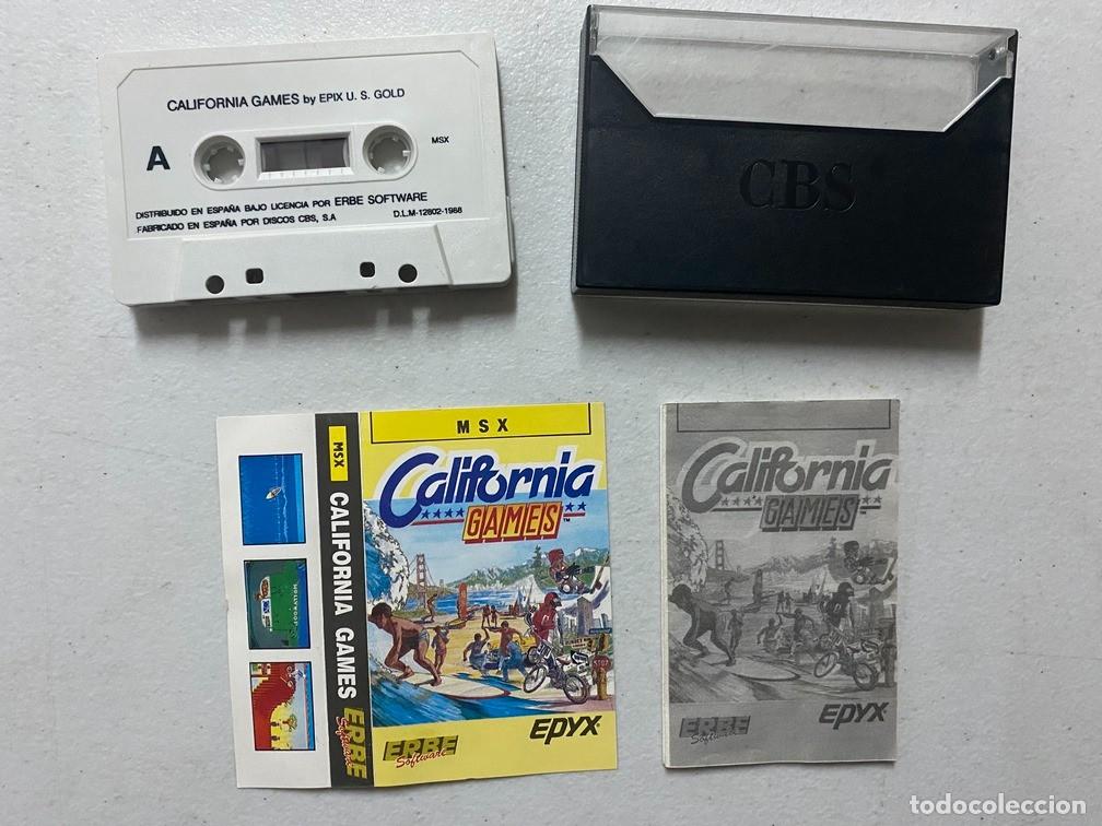 Videojuegos y consolas: CALIFORNIA GAMES - VIDEOJUEGO MSX - Foto 2