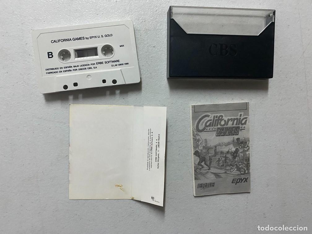 Videojuegos y consolas: CALIFORNIA GAMES - VIDEOJUEGO MSX - Foto 3