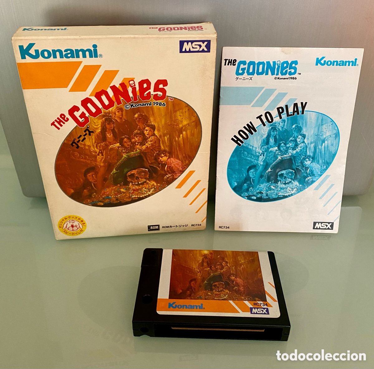 Jeux Vid&eacute;o et Consoles: MSX - The Goonies (COMPLETO) - KONAMI RC 734 Edici&oacute;n Japonesa / Todo es Original del a&ntilde;o 1986