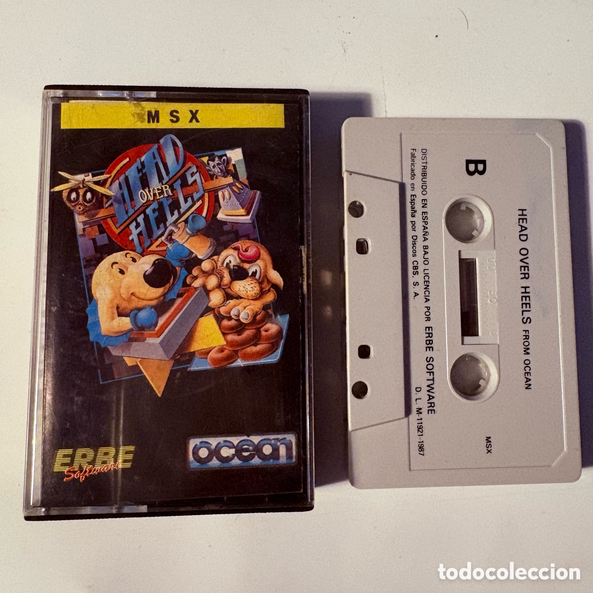 Videojuegos y Consolas: juego de ordenador msx head over heels - erbe
