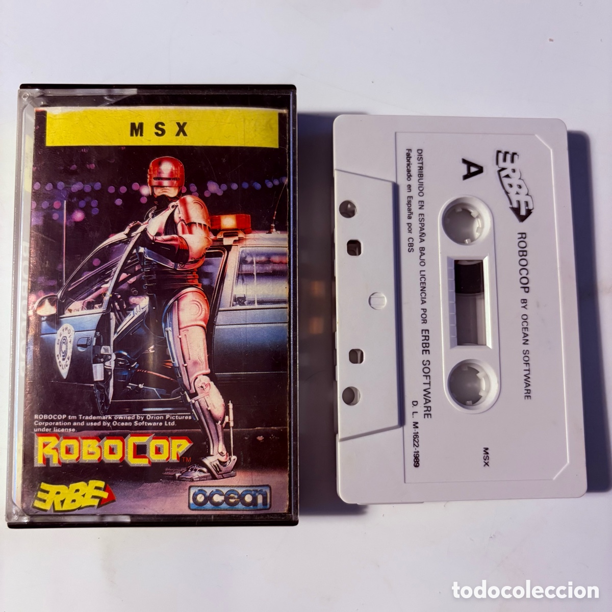 Videojuegos y consolas: juego de ordenador msx robocop - Foto 1