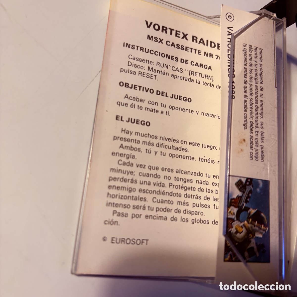 Videojuegos y consolas: juego de ordenador msx vortex raider - Foto 3