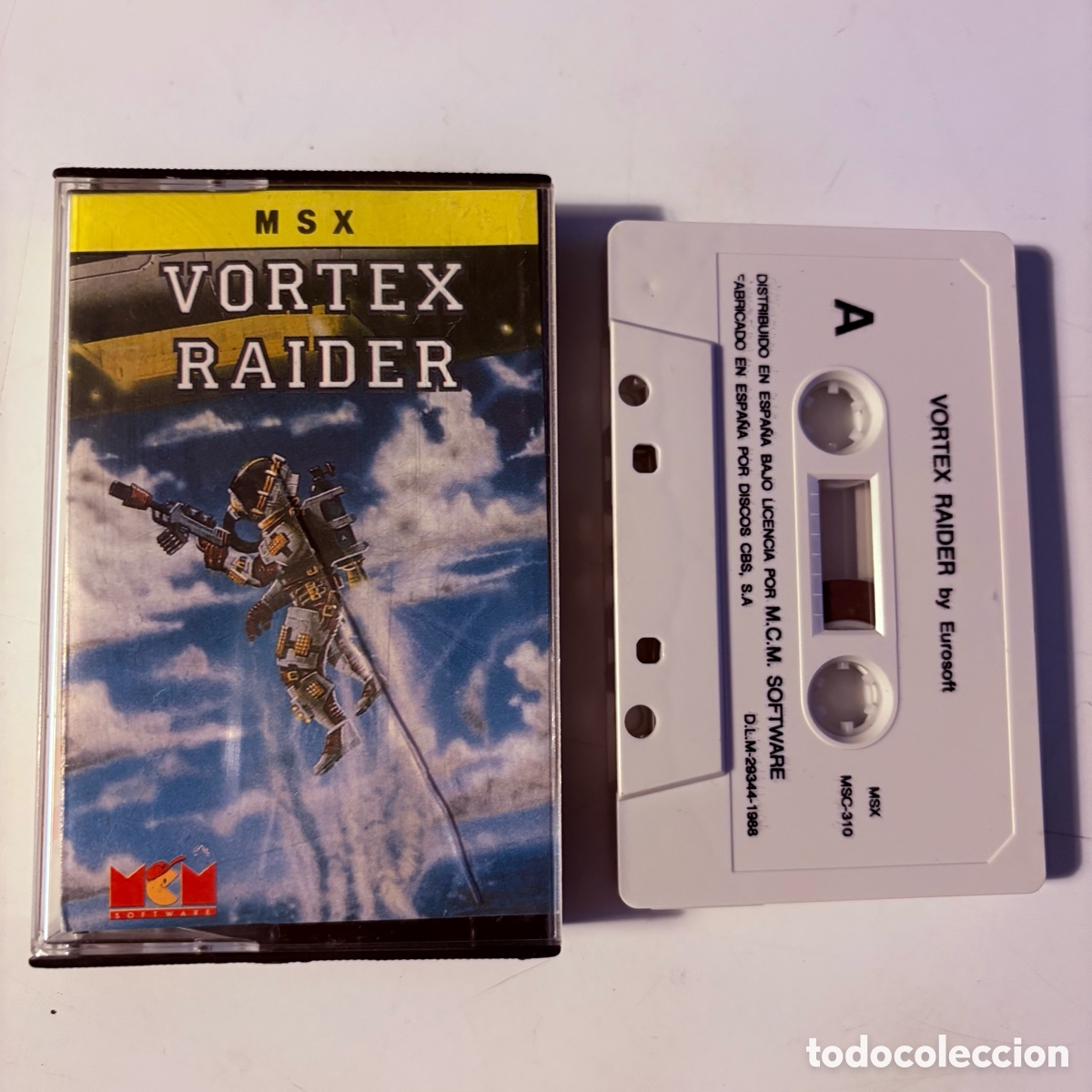 Videojuegos y consolas: juego de ordenador msx vortex raider - Foto 1