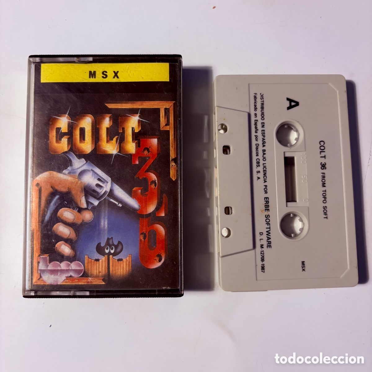Videojuegos y Consolas: juego de ordenador msx colt 36