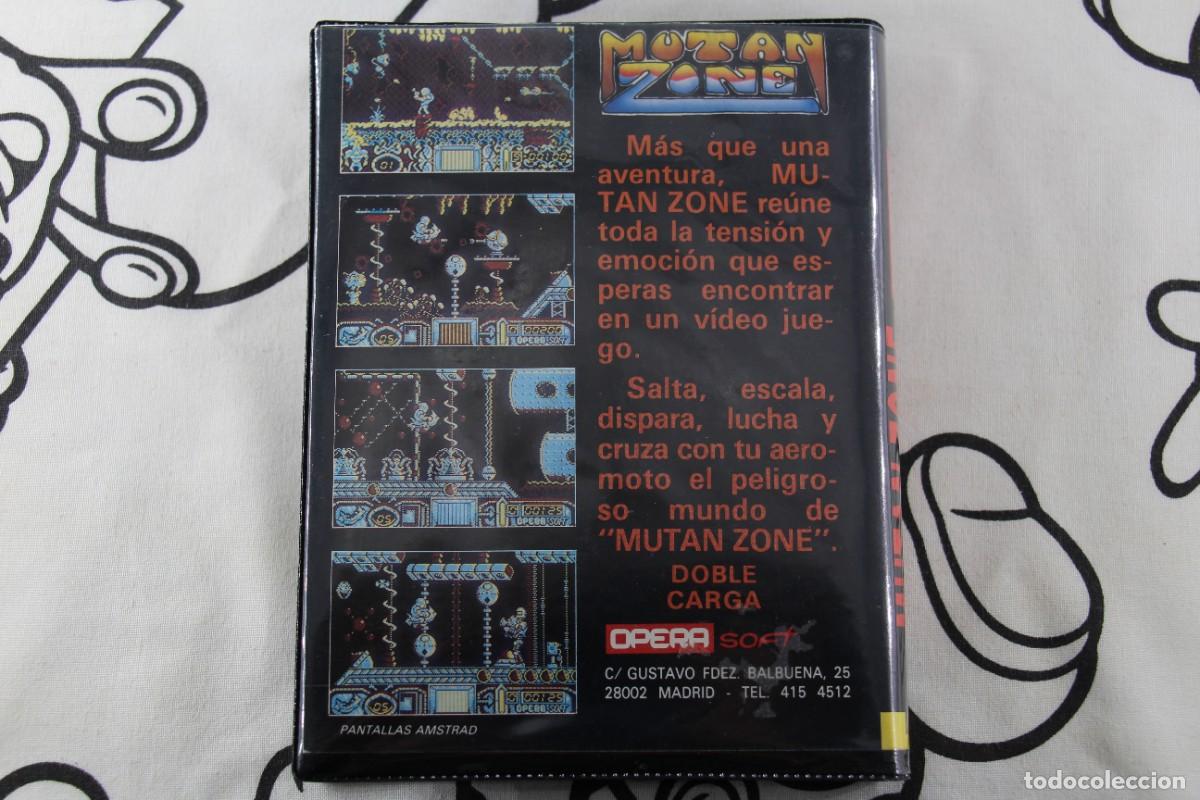 Videojuegos y consolas: MSX 64K DISQUETTE DISQUETE DISK MUTANT ZONE OPERA SOFT - Foto 2