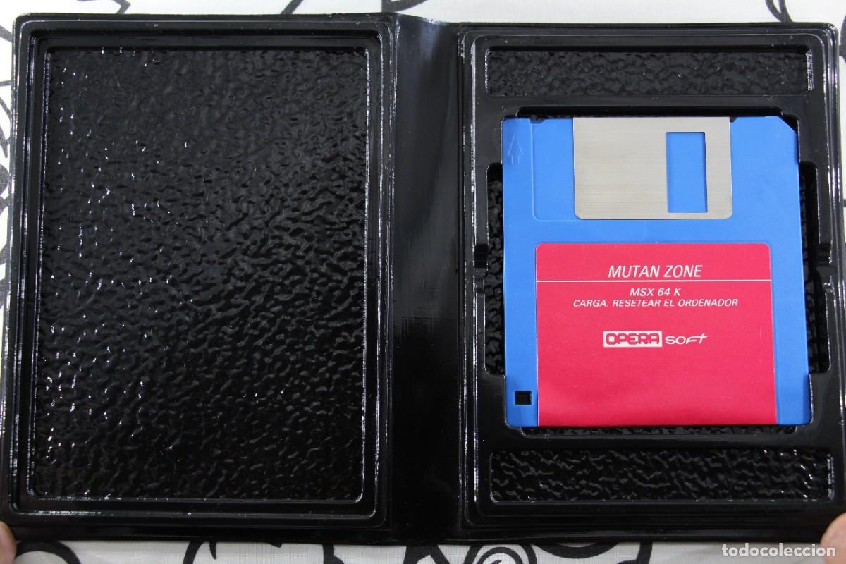 Videojuegos y consolas: MSX 64K DISQUETTE DISQUETE DISK MUTANT ZONE OPERA SOFT - Foto 3