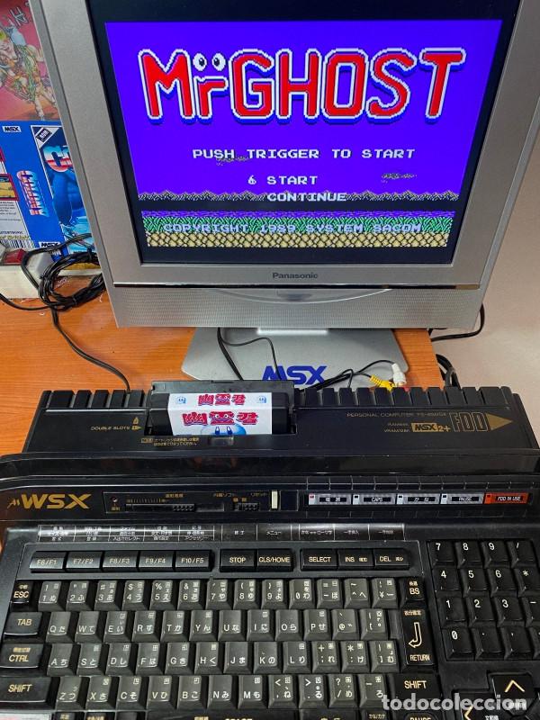 Videojuegos y consolas: MSX - Mr Ghost MSX (English Custom MegaRom) - Foto 6