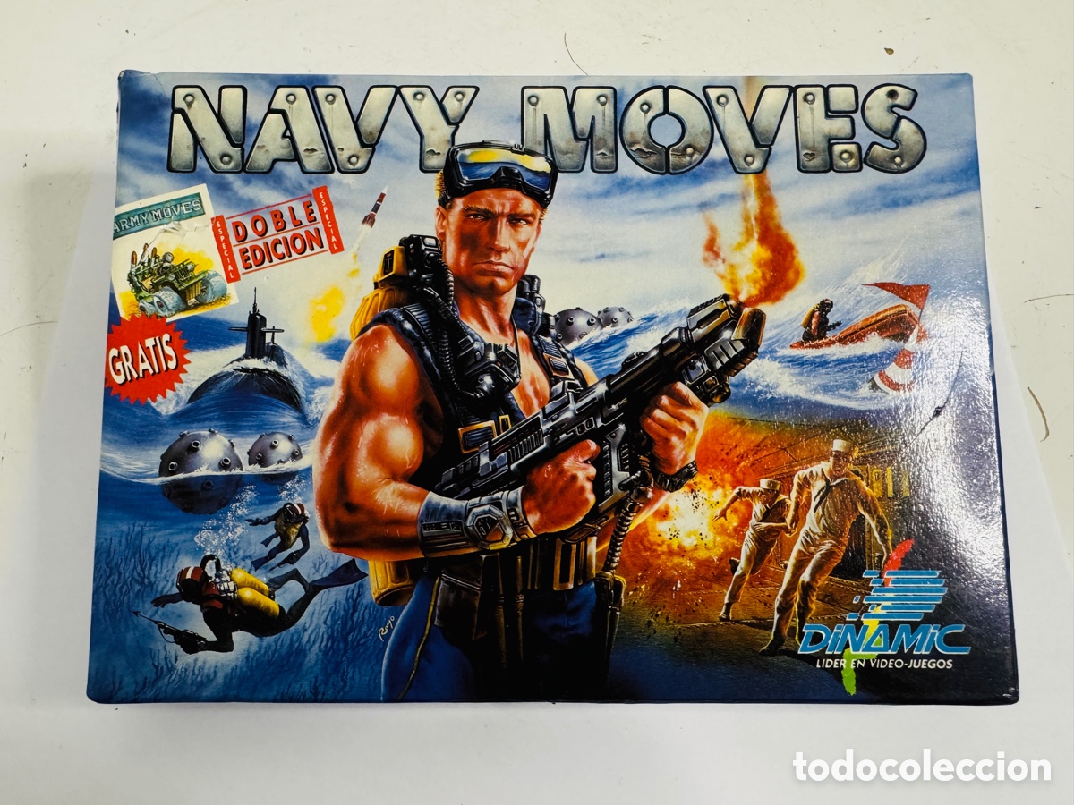 Videojuegos y Consolas: Juego Navy Moves MSX-MSX2 1988 Dinamic Incompleto
