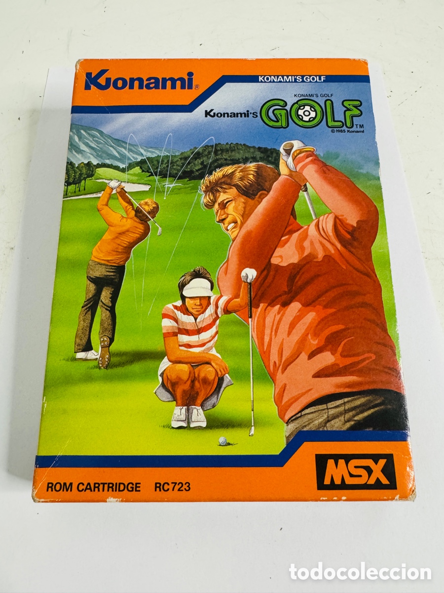 Videojuegos y Consolas: Konami Golf MSX 1985