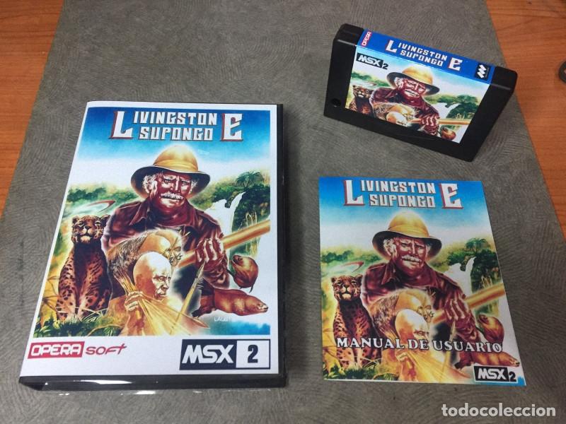 Videojuegos y Consolas: MSX - Livingstone Supongo MSX2 (MegaRom Custom Version)