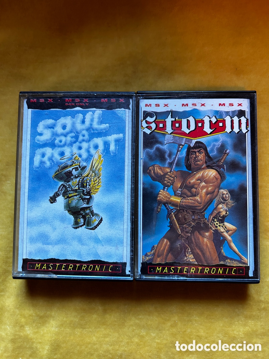 Videojuegos y consolas: Msx Soul of a Robot + Storm - Foto 1
