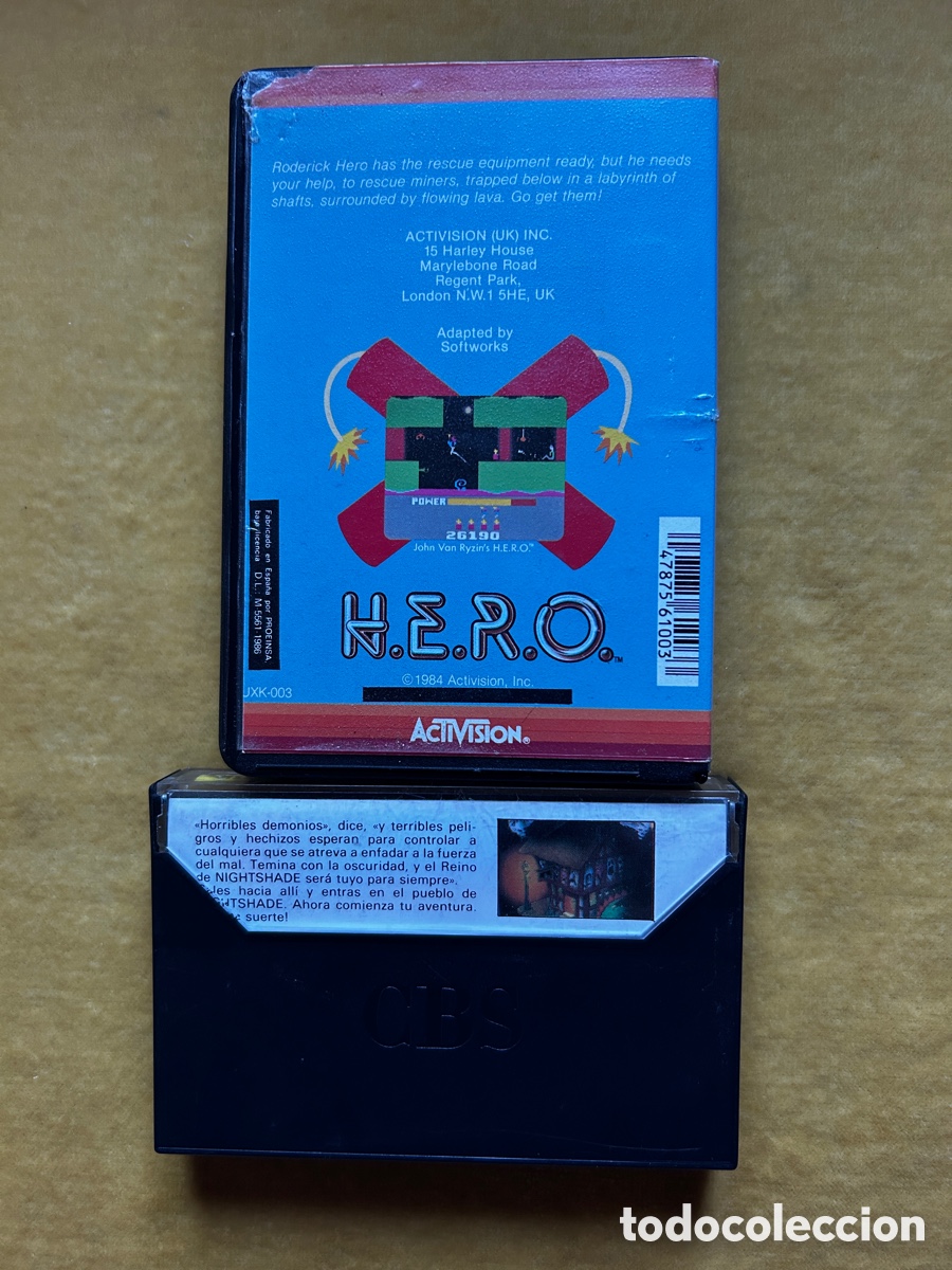 Videojuegos y consolas: Msx Hero + NightShade - Foto 2