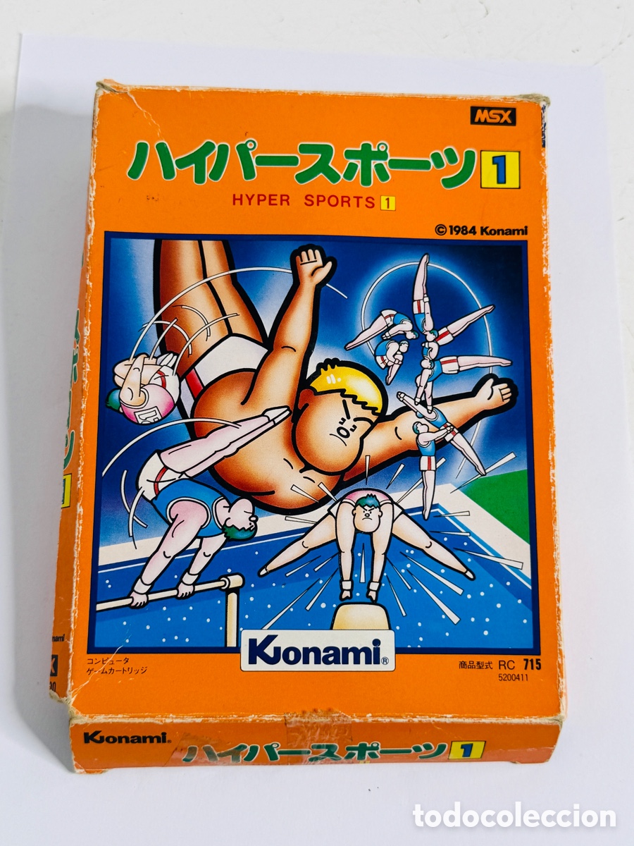 Videojuegos y Consolas: MSX Konami Hyper Sports 1 Japan 1984