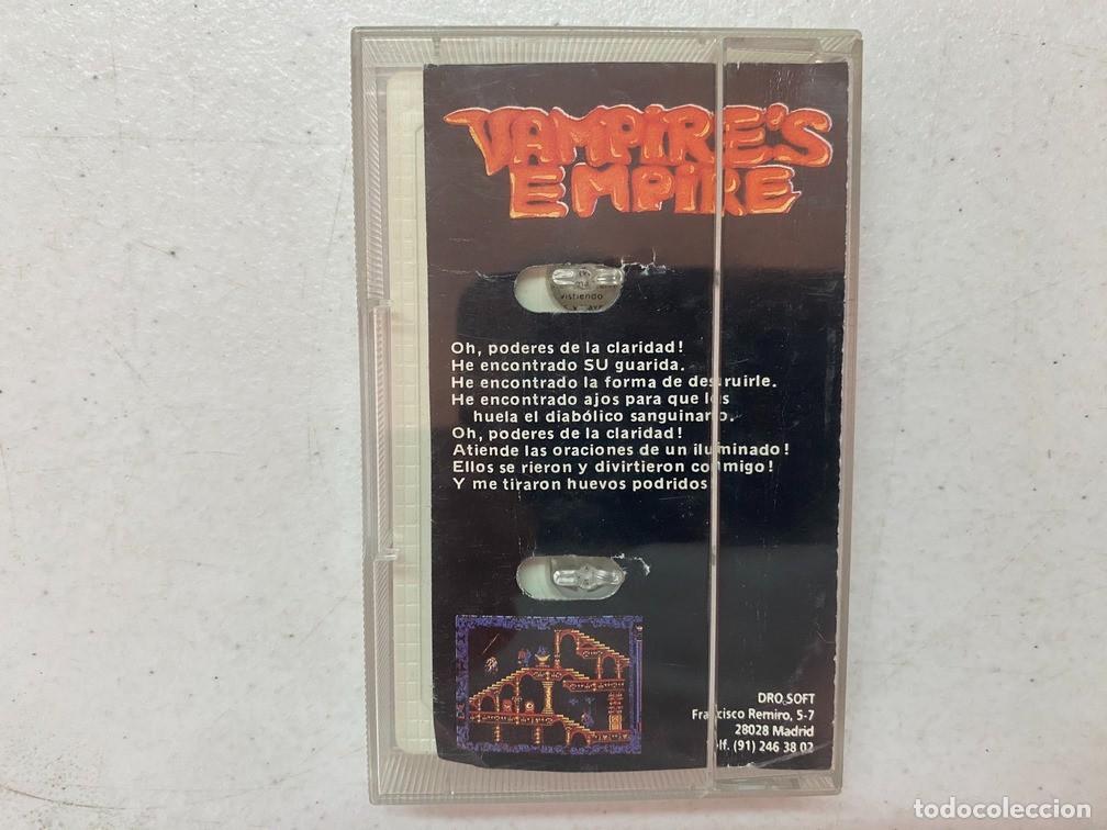 Videojuegos y consolas: VAMPIRES EMPIRE - VIDEOJUEGO MSX - Foto 2