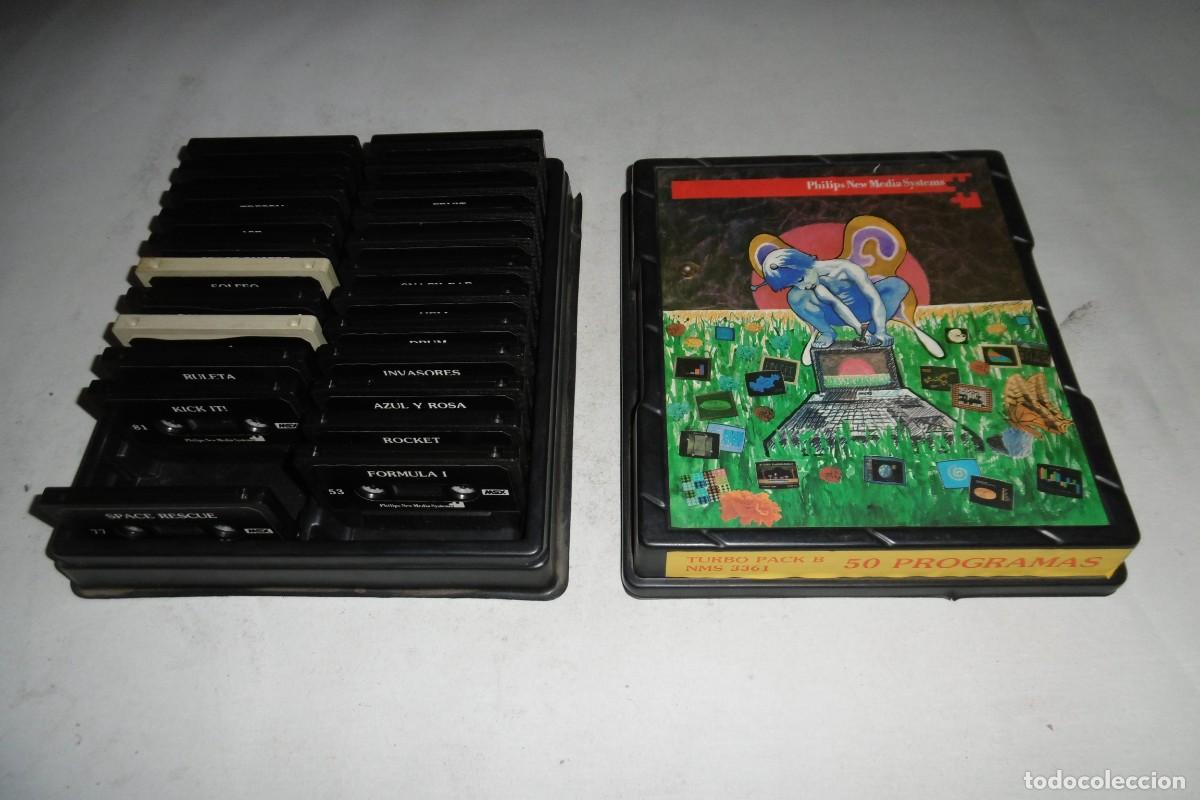 Videojuegos y Consolas: MSX TURBOPACK B 50 JUEGOS. PHILIPS NMS 3361