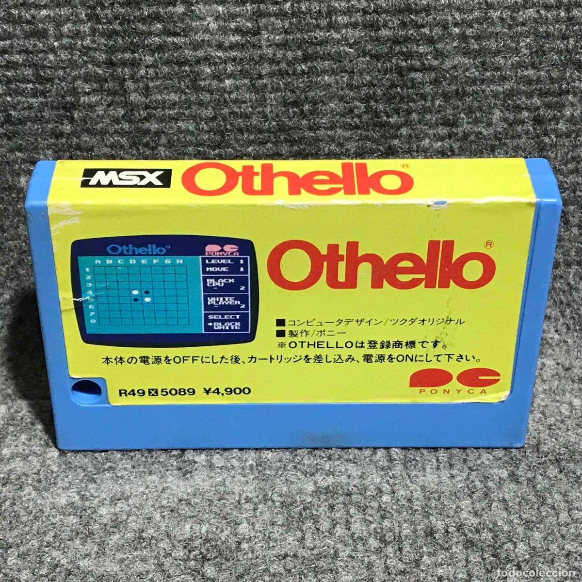 Videojuegos y consolas: OTHELLO JAP MSX - Foto 1