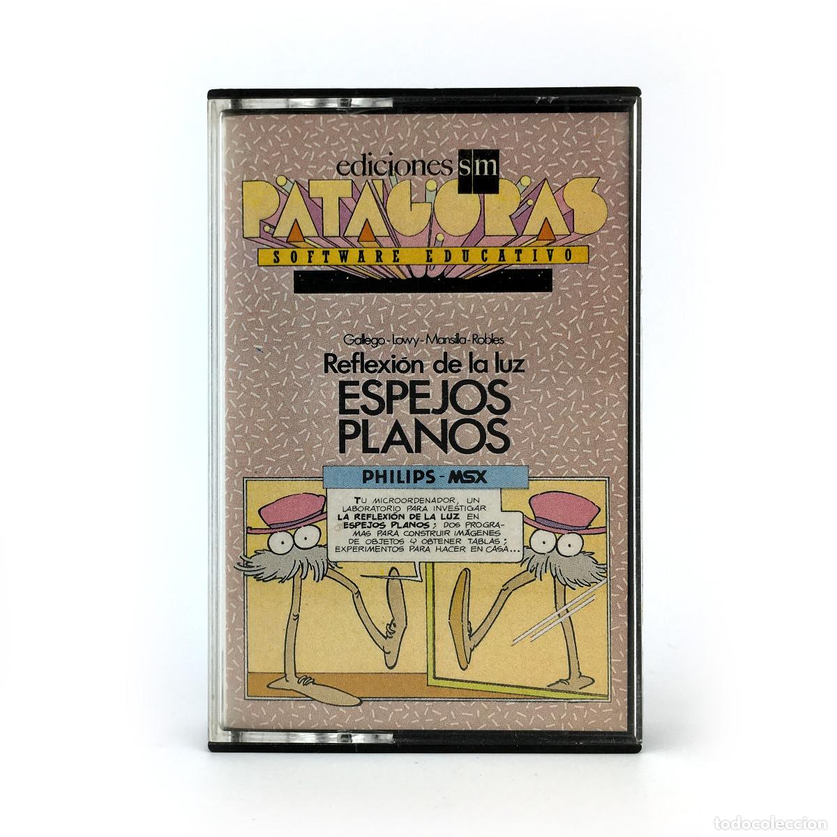 Videojuegos y Consolas: PATAGORAS SOFTWARE EDUCATIVO RAREZA ORDENADOR THOMSON TO7 MO5 EDICIONES SM 1988 PHILIPS MSX CASSETTE