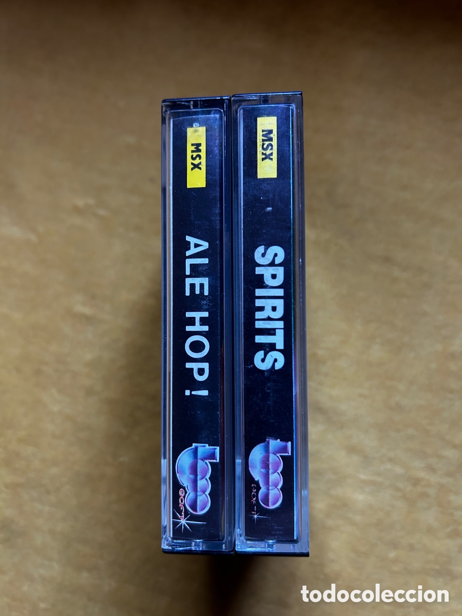 Videojuegos y consolas: Msx Ale Hop ! + Spirits - Foto 3