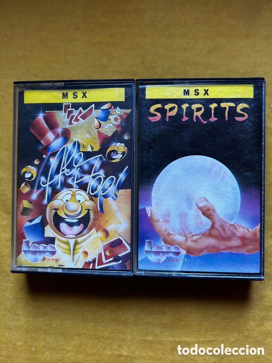 Videojuegos y Consolas: Msx Ale Hop ! + Spirits