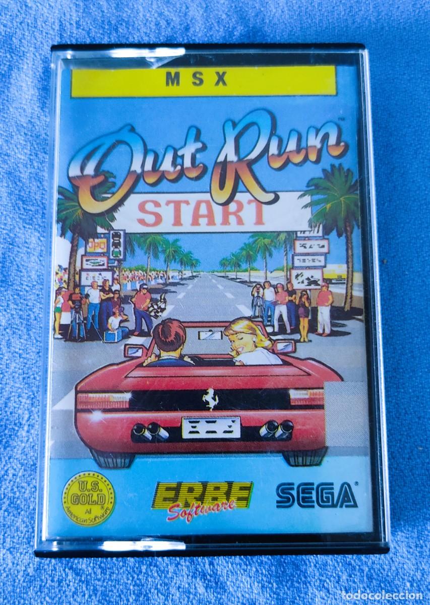 Videojuegos y Consolas: JUEGO OUT RUN MSX ERBE DE SEGA