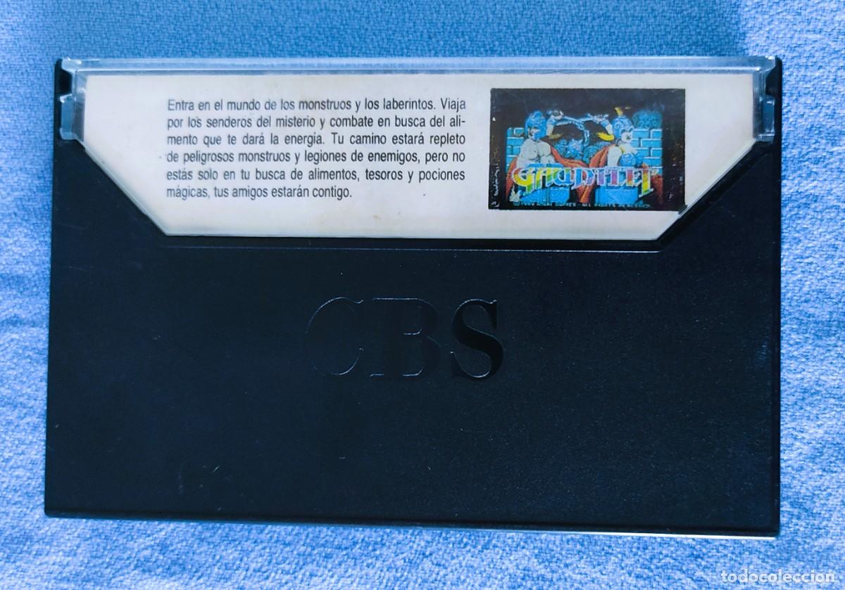 Videojuegos y consolas: JUEGO MSX GAUNTLET FROM THE DEEPER DUNGEONS DE ERBE - Foto 4