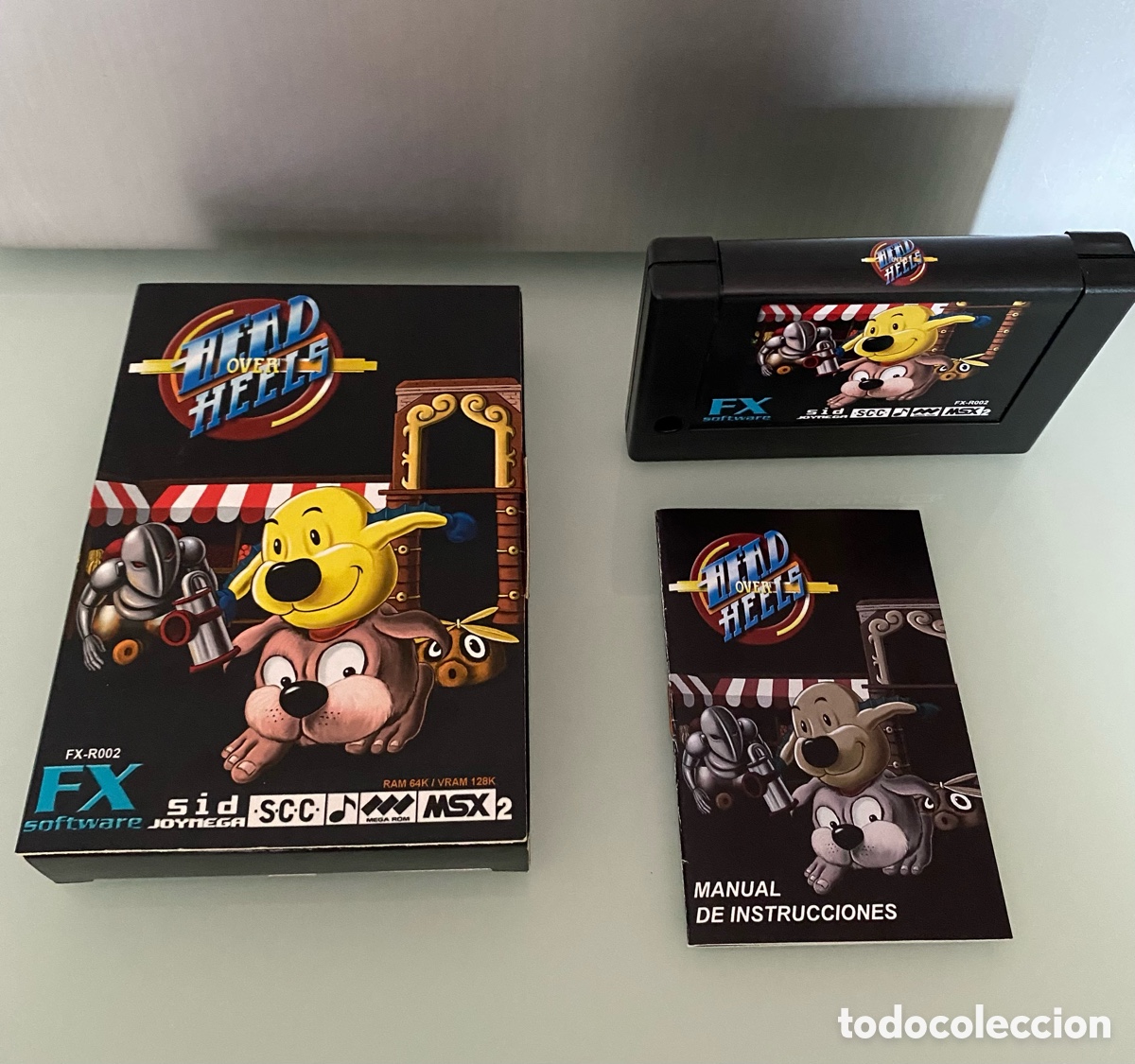 Video Games and Consoles: MSX 2 - HEAD OVER HEELS Remake for MSX2 - FX Software [HoH ~ Jon Ritman] AAMSX FM SCC SID MEGA ROM