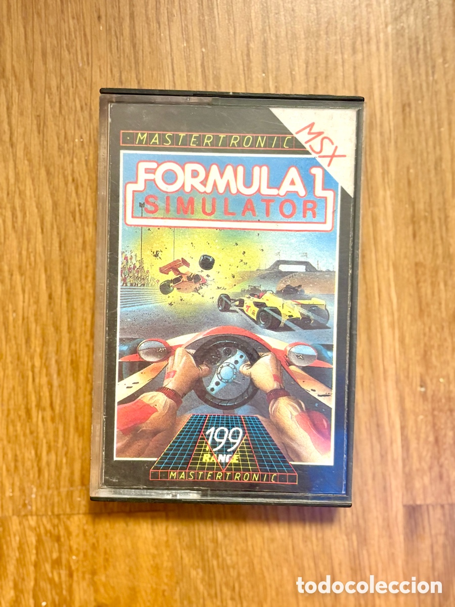 Videojuegos y consolas: Juego MSX Formula 1 Simulator (Mastertronic, 1987) - Completo - Foto 2