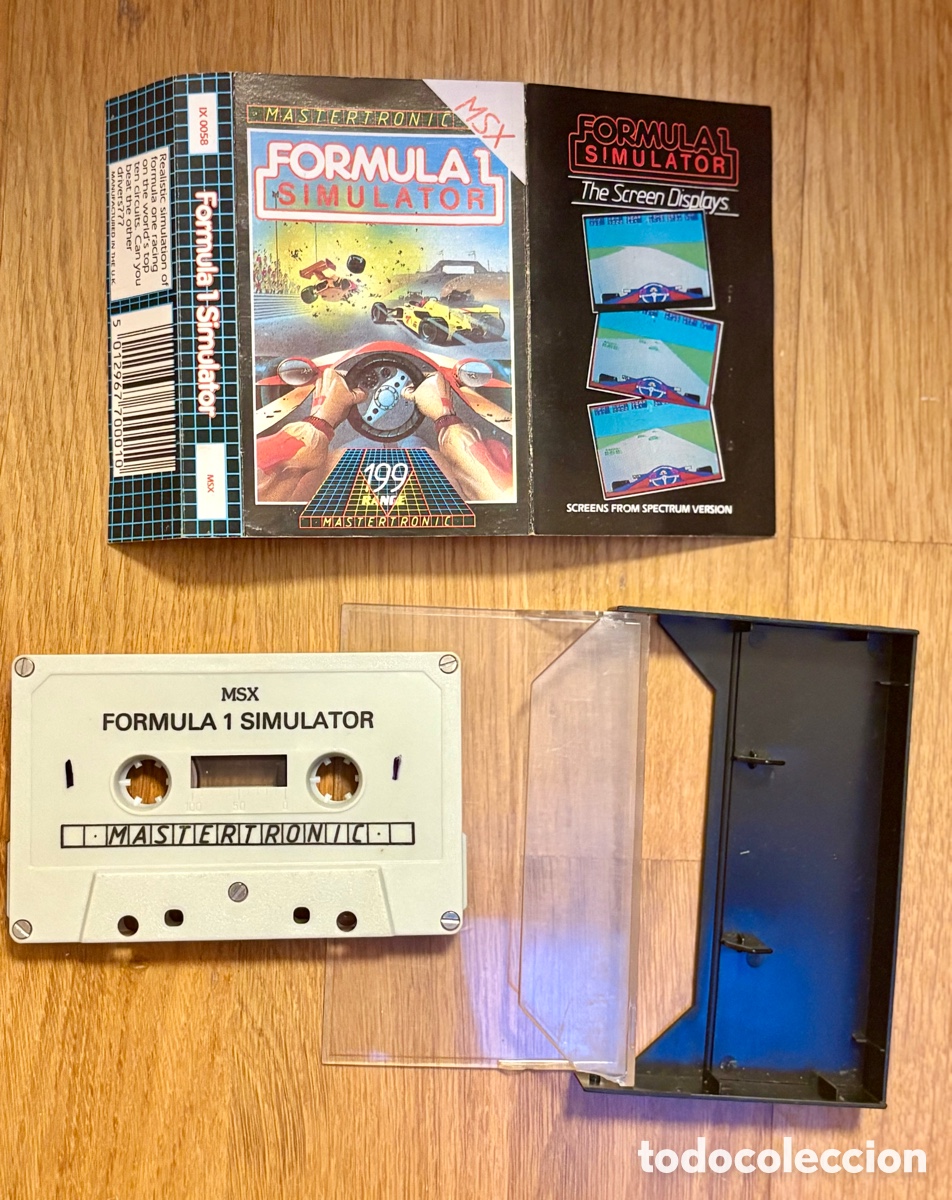 Videojuegos y Consolas: Juego MSX Formula 1 Simulator (Mastertronic, 1987) - Completo