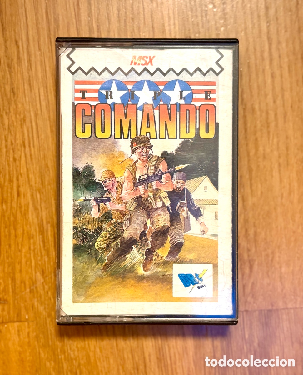Videojuegos y consolas: Juego Triple Comando MSX - Dro Soft (1988) - Edici&oacute;n Espa&ntilde;ola Completa - Foto 2