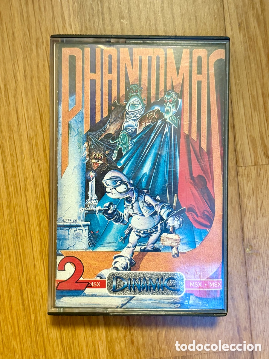 Videojuegos y consolas: Videojuego Phantomas 2 (MSX) - Edici&oacute;n Original en Casete (Dinamic Software, 1987) - Foto 2