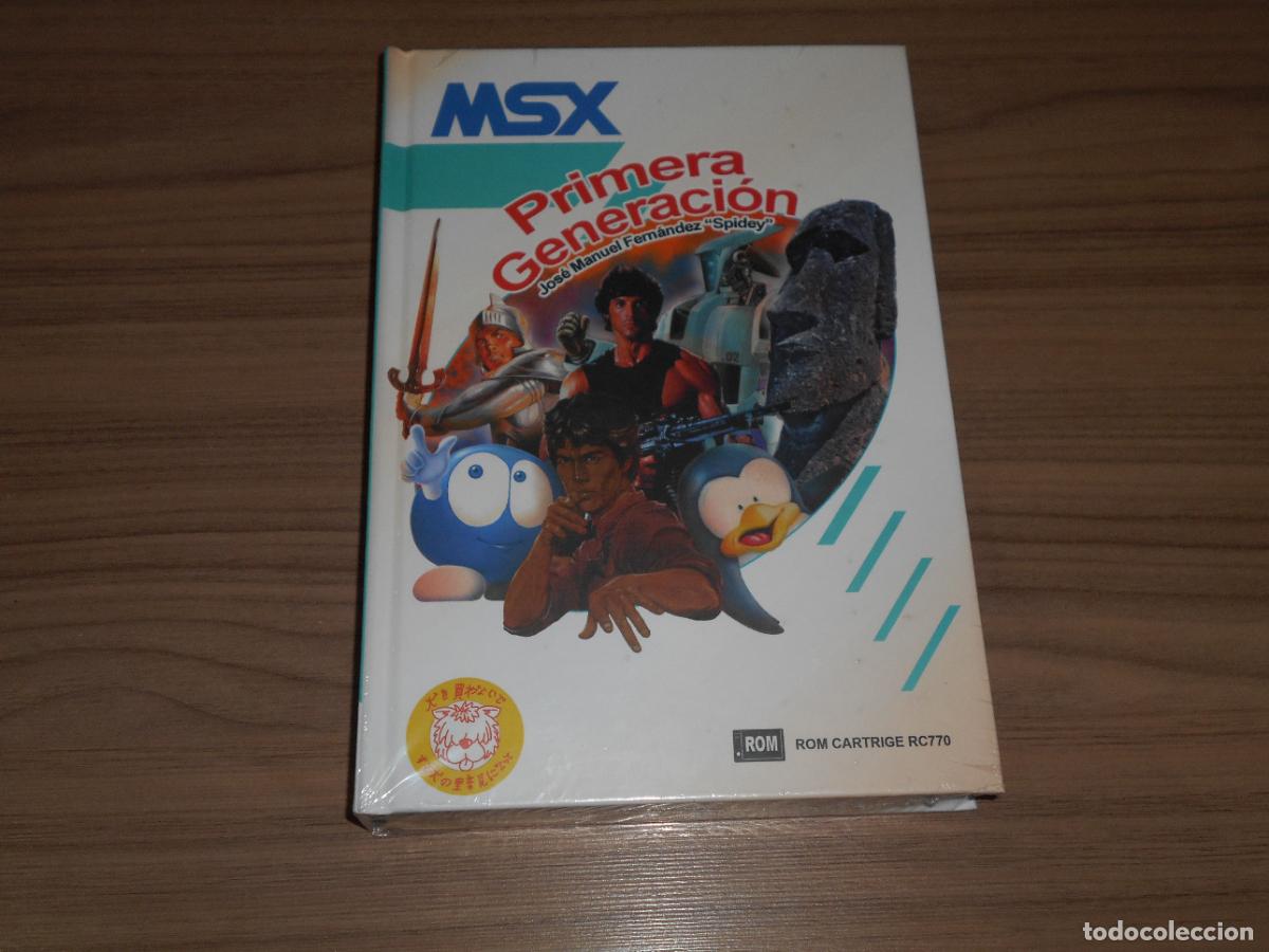 Videojuegos y Consolas: LIBRO MSX Primera Generacion TAPA DURA 380 Pag. Historia KONAMI SONY JUEGOS Etc. Nuevo PRECINTADO