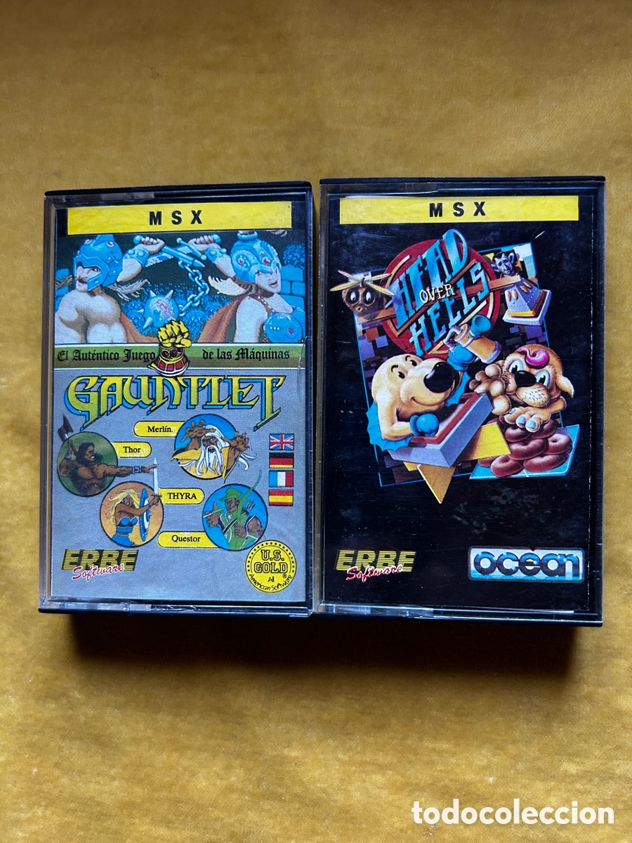 Videojuegos y Consolas: Msx Gauntlet + HeadOverHells