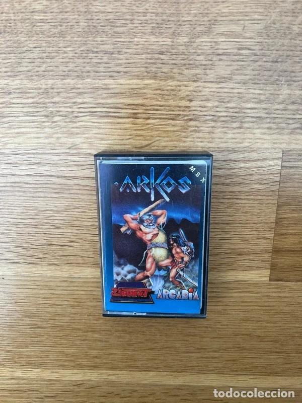 Videojuegos y consolas: Arkos MSX Cassette Game - Foto 1