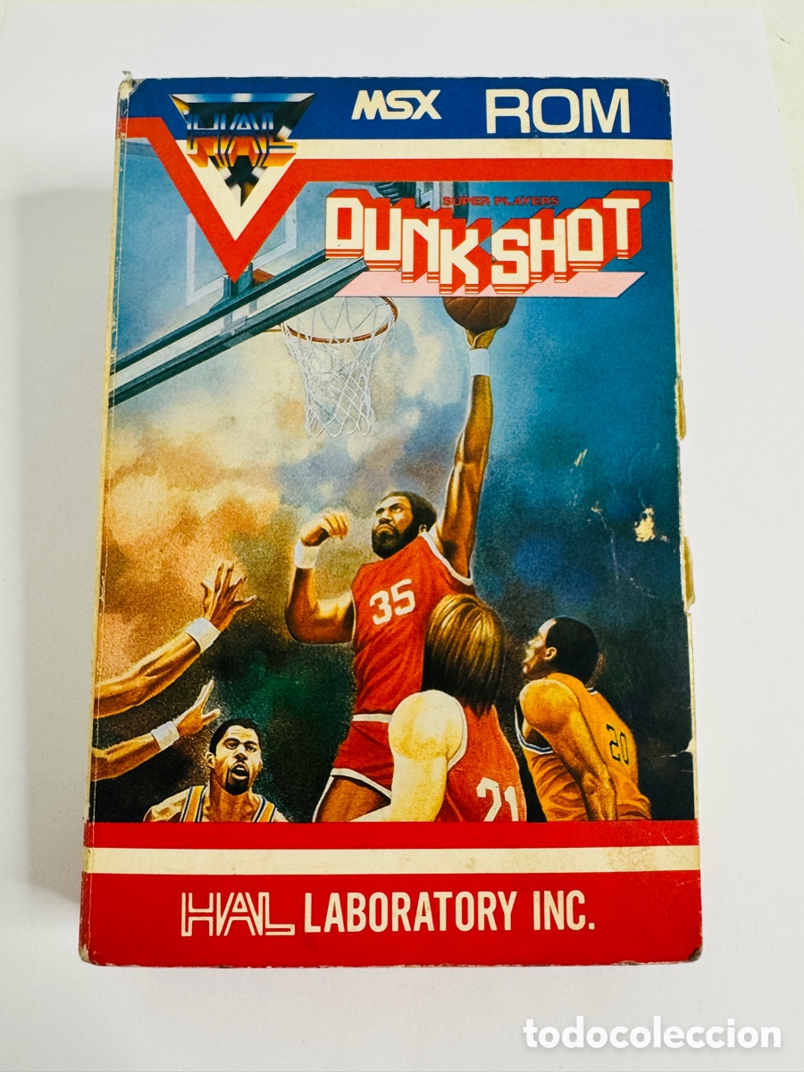Videojuegos y Consolas: Dunk Shot 1986 MSX HAL Laboratory Completo