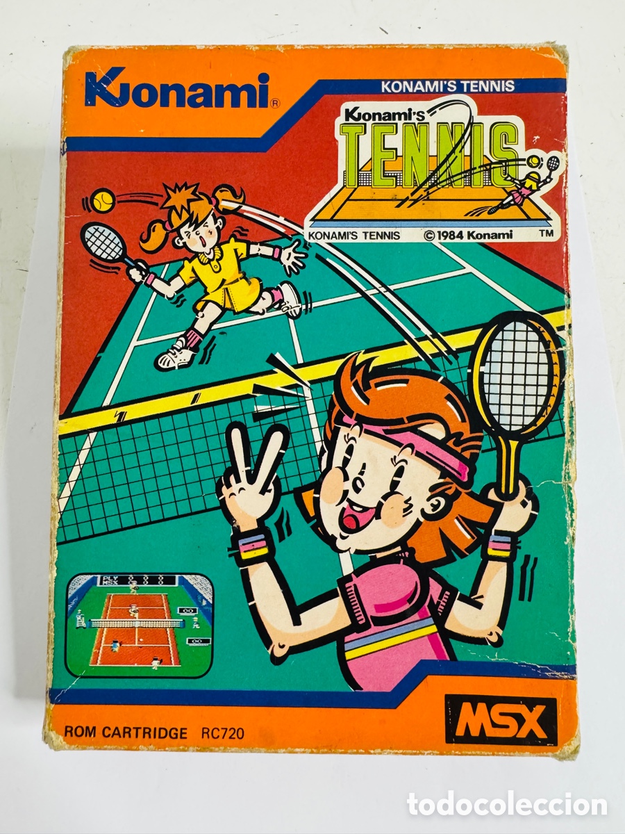 Videojuegos y Consolas: Konami Tennis MSX 1984 Computer