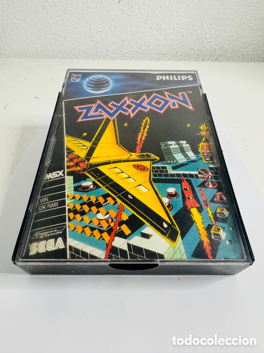 Videojuegos y consolas: Zaxxon Sega MSX Cassette Computer - Foto 3
