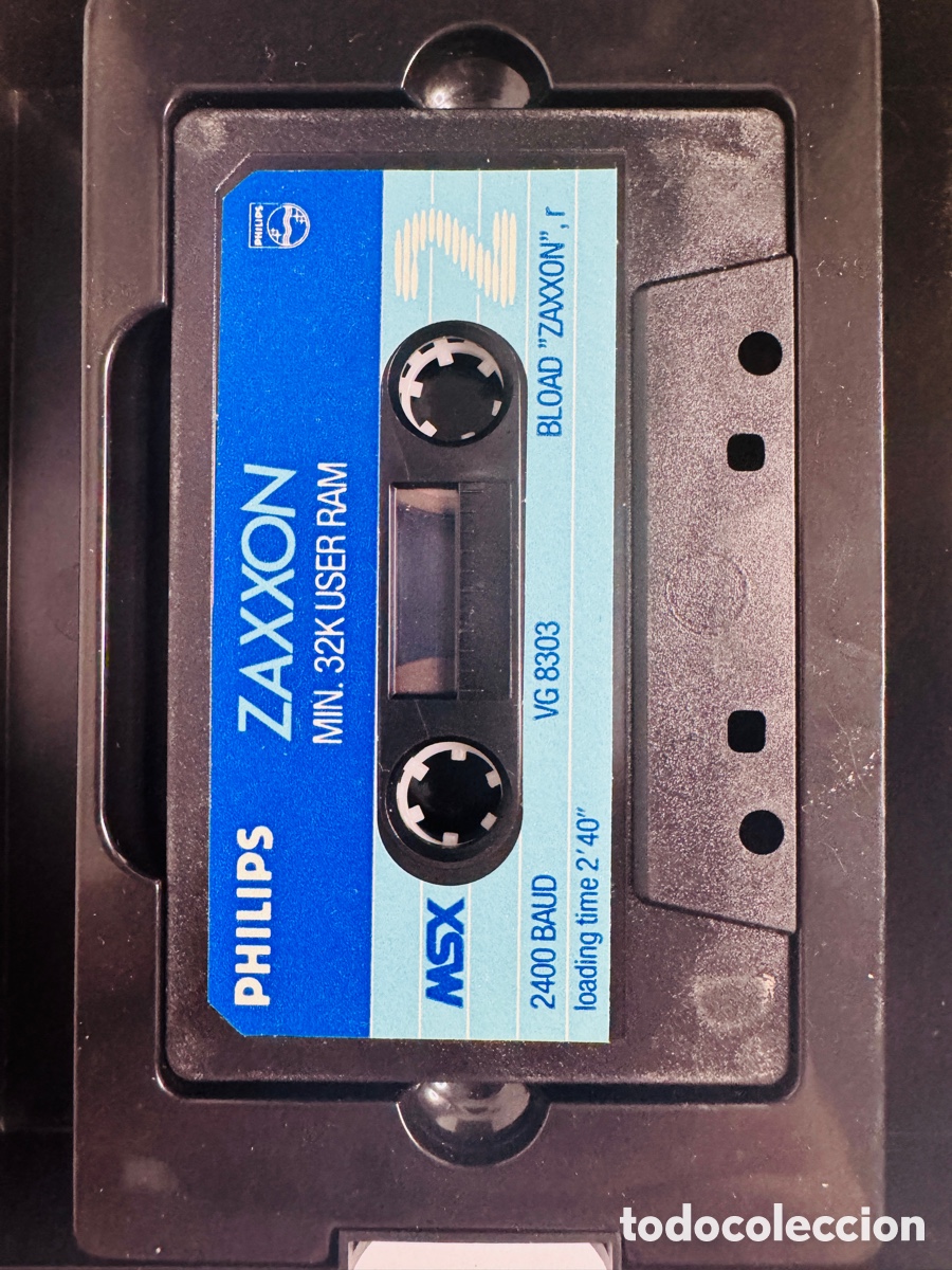 Videojuegos y consolas: Zaxxon Sega MSX Cassette Computer - Foto 6
